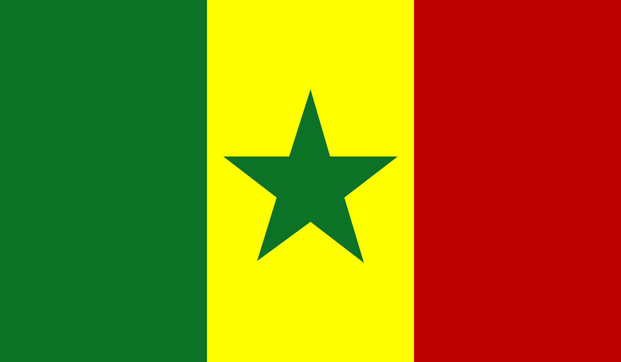 drapeau du Sénégal